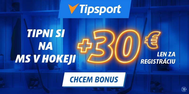 Tipni si na MS v hokeji s bonusom v Tipsporte