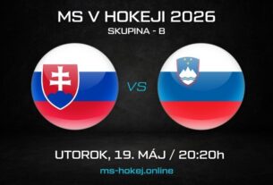 Slovensko - Slovinsko MS v hokeji 2026