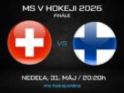 Švajčiarsko - Fínsko finále MS v hokeji 2026
