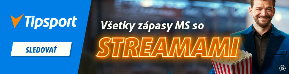 Tipni si na MS v hokeji v Tipsporte Tipsport streamy všetkých zápasov na MS v hokeji